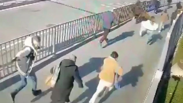 Adliyedeki terör saldırısında hayatını kaybeden Dilfıraz Karataş'ın vurulduğu anın görüntüsü ortaya çıktı