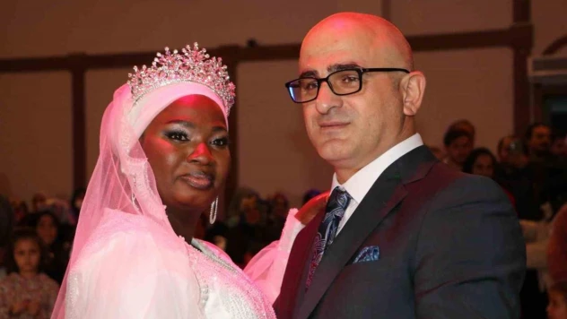 Afrika'dan Rize'ye gelin geldi