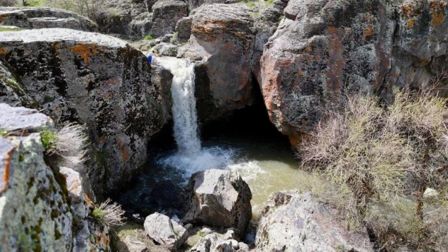 Ağrı'da baharla birlikte canlanan doğa göz kamaştırdı