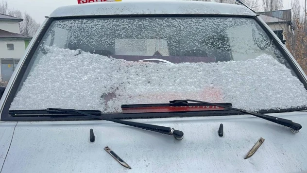 Ağrı'da kar yeniden etkili oldu