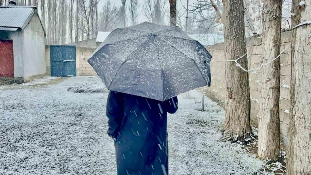 Ağrı'da kış manzarası göz kamaştırıyor