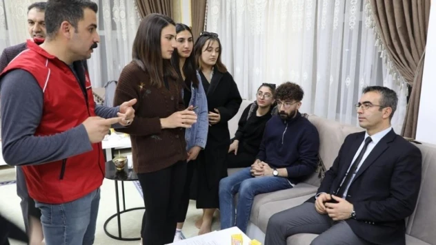 Ağrı'da öğrenci kulüp başkanlarıyla toplantı