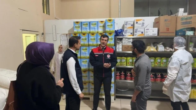 Ağrı'da okul yemekhanelerine hijyen denetimi