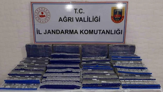 Ağrı'da tıbbi ilaç kaçakçılarına 27 milyonluk darbe