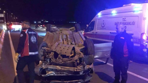 Ağrı'da trafik kazası: 2 yaralı