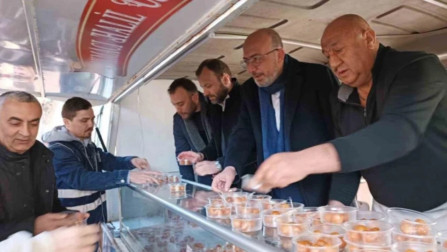 AK Parti Kütahya İl Gençlik Kolları Başkanlığı, Hüseyin Murat Uysal için lokma hayrı yaptı