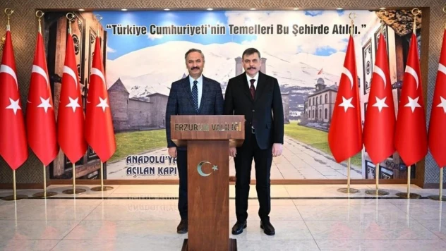 Akçil'den Vali Çiftçi'ye ziyaret