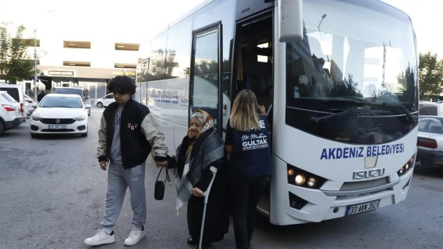 Akdeniz'de yaş almış vatandaşlara özel bakım