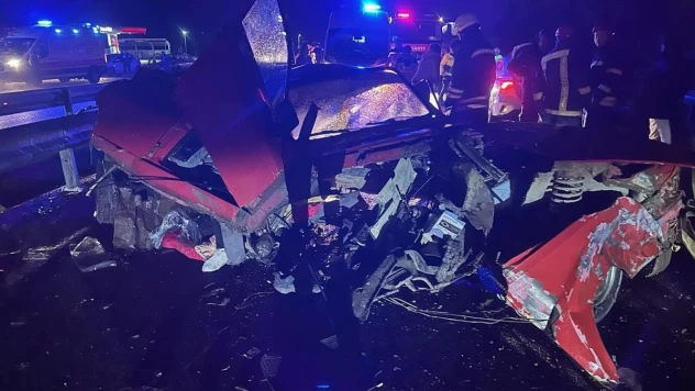 Akhisar'da zincirleme feci kazada 2 kişi öldü