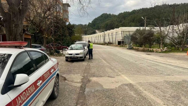 Alanya'da 169 araç ve sürücüsüne 350 bin 360 lira para cezası