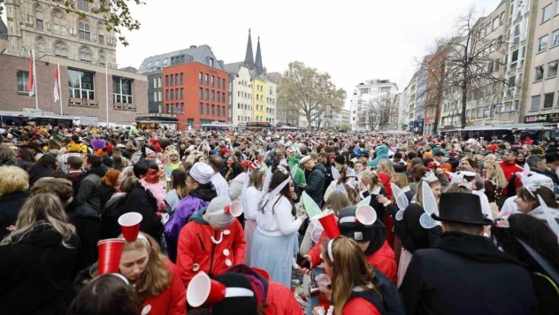 Almanya'da '5.mevsim' karnaval sezonu başladı