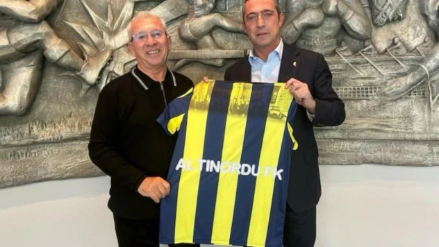 Altınordu'dan, Ali Koç'a ziyaret