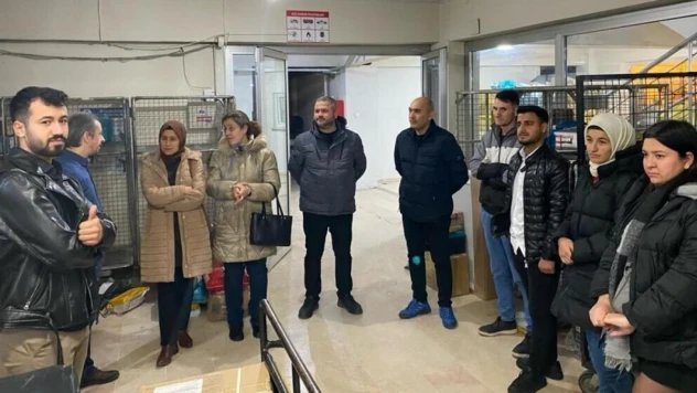 Altıntaş MYO Posta Hizmetleri programı öğrencilerine yönelik  teknik gezi