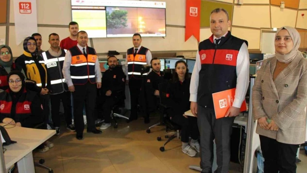 Amasya'da geçen yıl 112'ye yapılan ihbarların yarısından çoğu asılsız çıktı