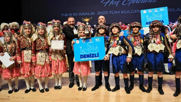 Anadolu'nun renkleri Denizli'de buluştu