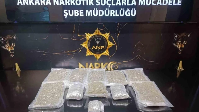 Ankara'da 'Narkogüç' operasyonlarında 5 kilo uyuşturucu ele geçirildi