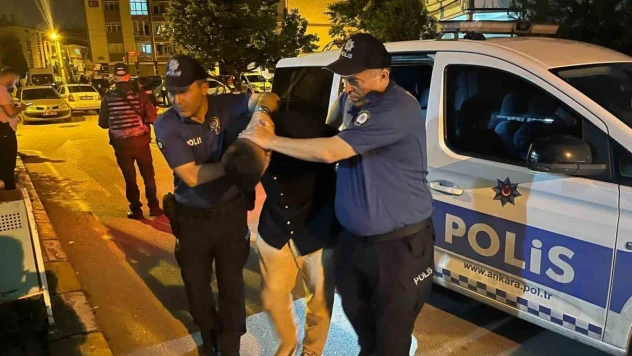 Ankara'da araç içerisinden ateş eden magandalar gözaltına alındı