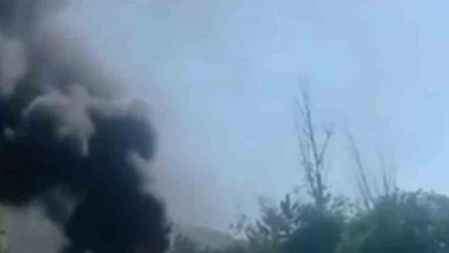 Ankara'da seyir halindeki karavan alev alev yandı