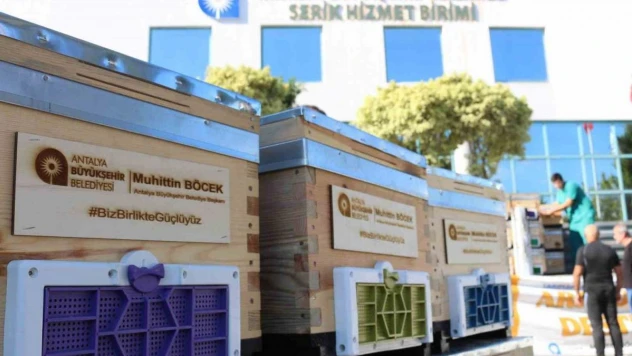 Antalya Büyükşehir'den Serikli üreticilere büyük destek