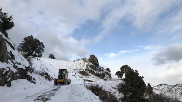 Artvin'de 73 köy yolu ulaşıma kapandı