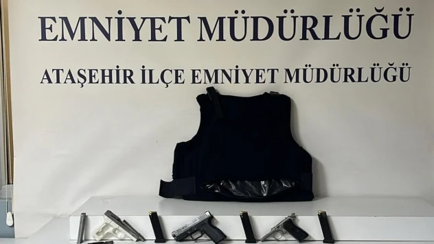 Ataşehir'de kaçak silah imalathanesinde top mermisi bulundu