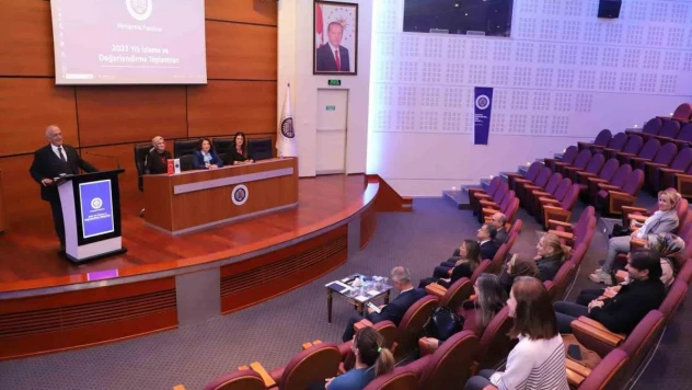 Atatürk Üniversitesi'nde 2023 yılı akademik izleme ve değerlendirme toplantıları devam ediyor