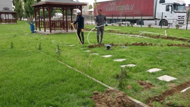 Atık malzemelerden engelsiz park için çalışmalar başladı