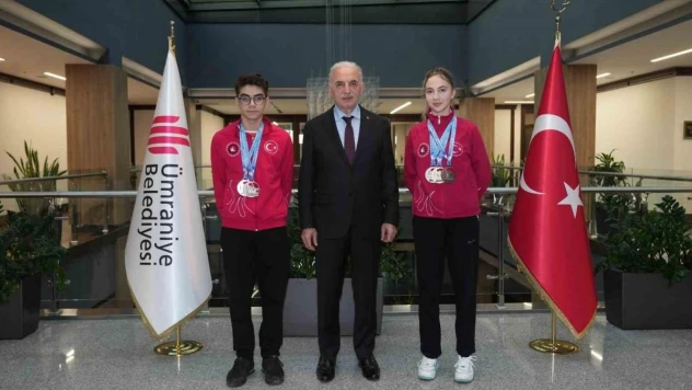 Avrupa'dan Ümraniye'ye dört madalya birden