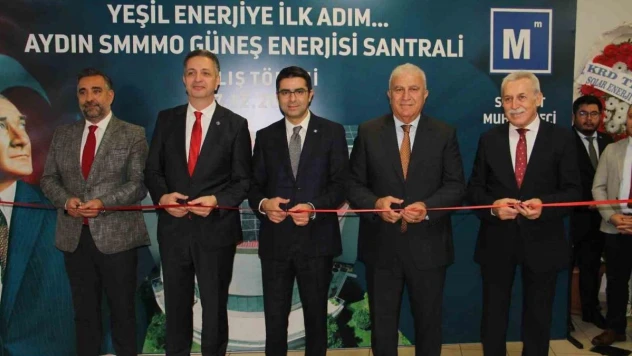 Aydın SMMM Odası GES projesini hayata geçirdi