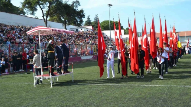 Ayvalık'ta Cumhuriyetin 100. yıl coşkusu
