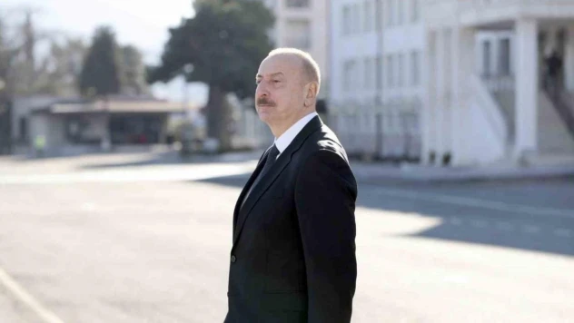 Azerbaycan 92,10'la yeniden Aliyev dedi