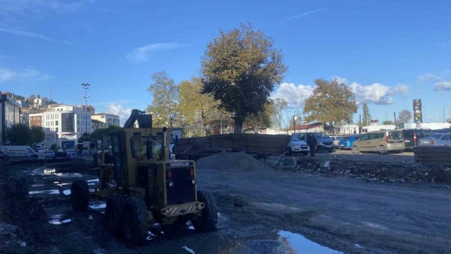 Bağlantı yolunda çalışmalar sürüyor