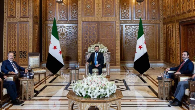 Bakan Fidan, Eş-Şara tarafından kabul edildi