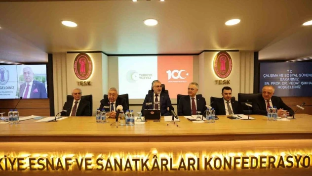 Bakan Işıkhan, TESK istişare toplantısına katıldı