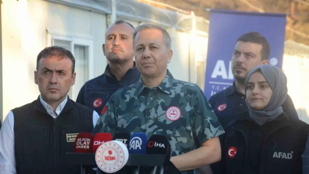 Bakan Yerlikaya: 'Bilecik'te 360 hektar tarım alanının zarar gördüğünü tespit ettik'