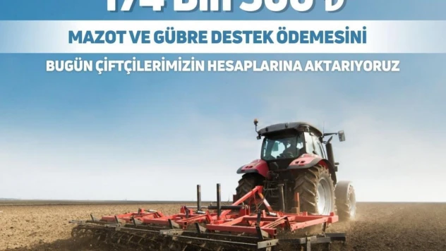 Bakan Yumaklı: 'Yaklaşık 9 milyar liralık mazot ve gübre destek ödemesi çiftçilerimizin hesaplarına aktarılıyor'