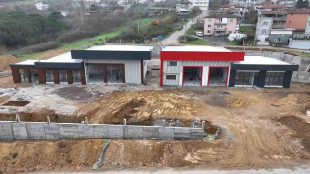 Balya'da terminal ve itfaiye istasyonunda sona gelindi