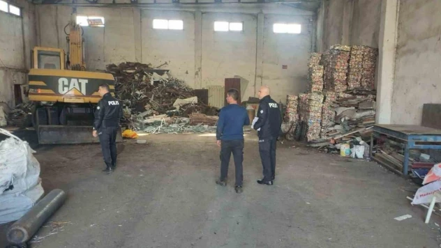 Bandırma'da hurdacılara denetim