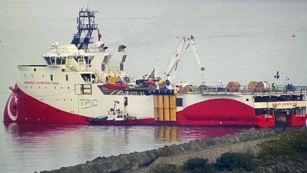 Barbaros Trabzon Limanı'ndan ayrıldı