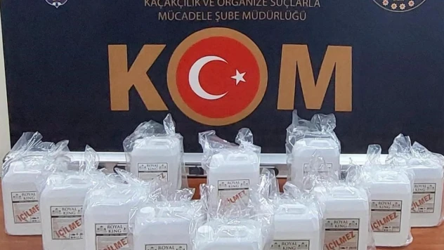 Bartın'da 60 litre etil alkolle yakalandı, bahanesi yılbaşına hazırlık oldu