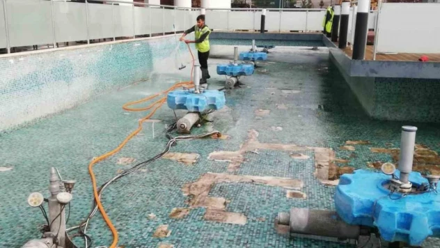 Bartın'daki süs havuzları yoğun bakımda