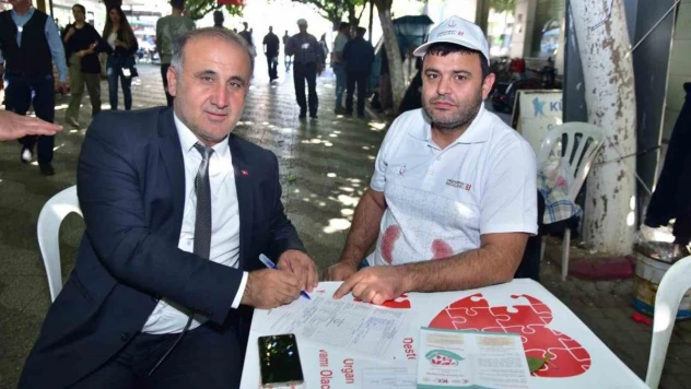 Başkan Kaya, organ bağışına öncülük etti