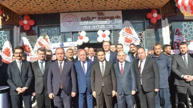Başkan Oprukçu'nun ailesi adına yaptırdığı Aile Sağlığı Merkezi açıldı