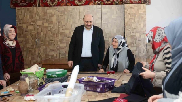 Başkan Orhan 'Ehram giyim modasında'