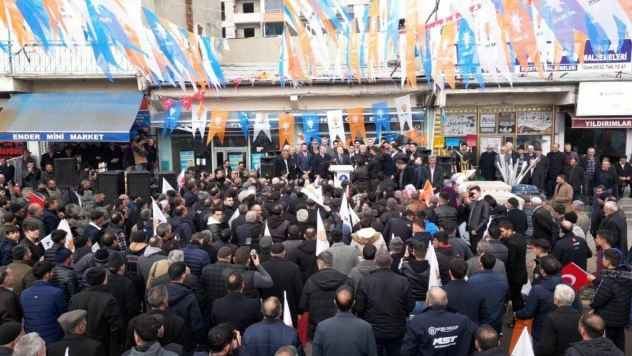 Başkan Sekmen'e Horasan'da coşkulu karşılama