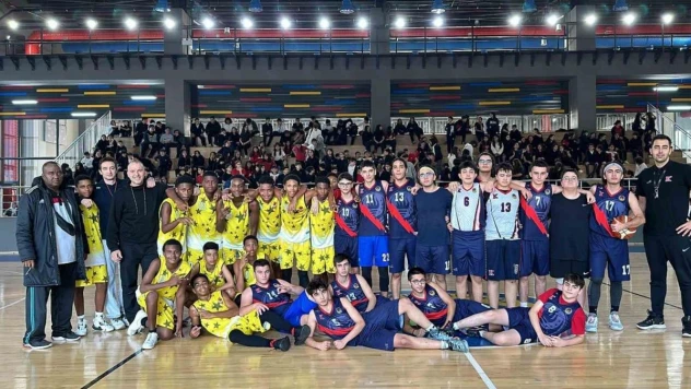 Basketbol kampı için Seyşeller'den geldiler