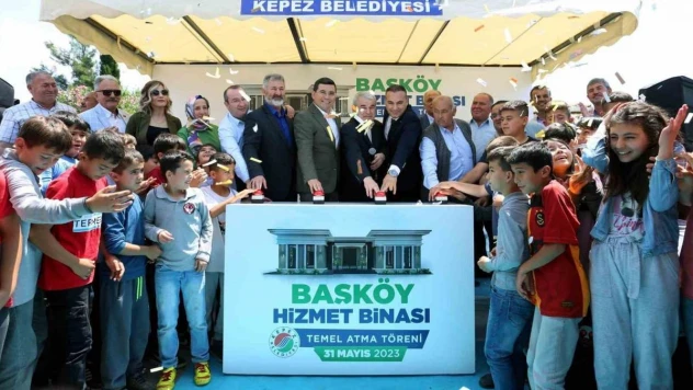 Başköy'ün hizmet binası açılışa hazır