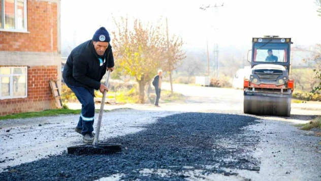 Battalgazi'de yol çalışmaları devam ediyor