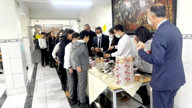 Bayburt'ta geleneksel sabah çorbası etkinliği