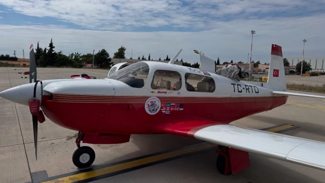 Bayburt'ta özel jet düştü
